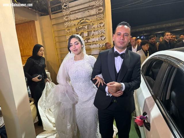تهنئة الجريدة بزفاف كريمة  الكابتن هشام كامل
